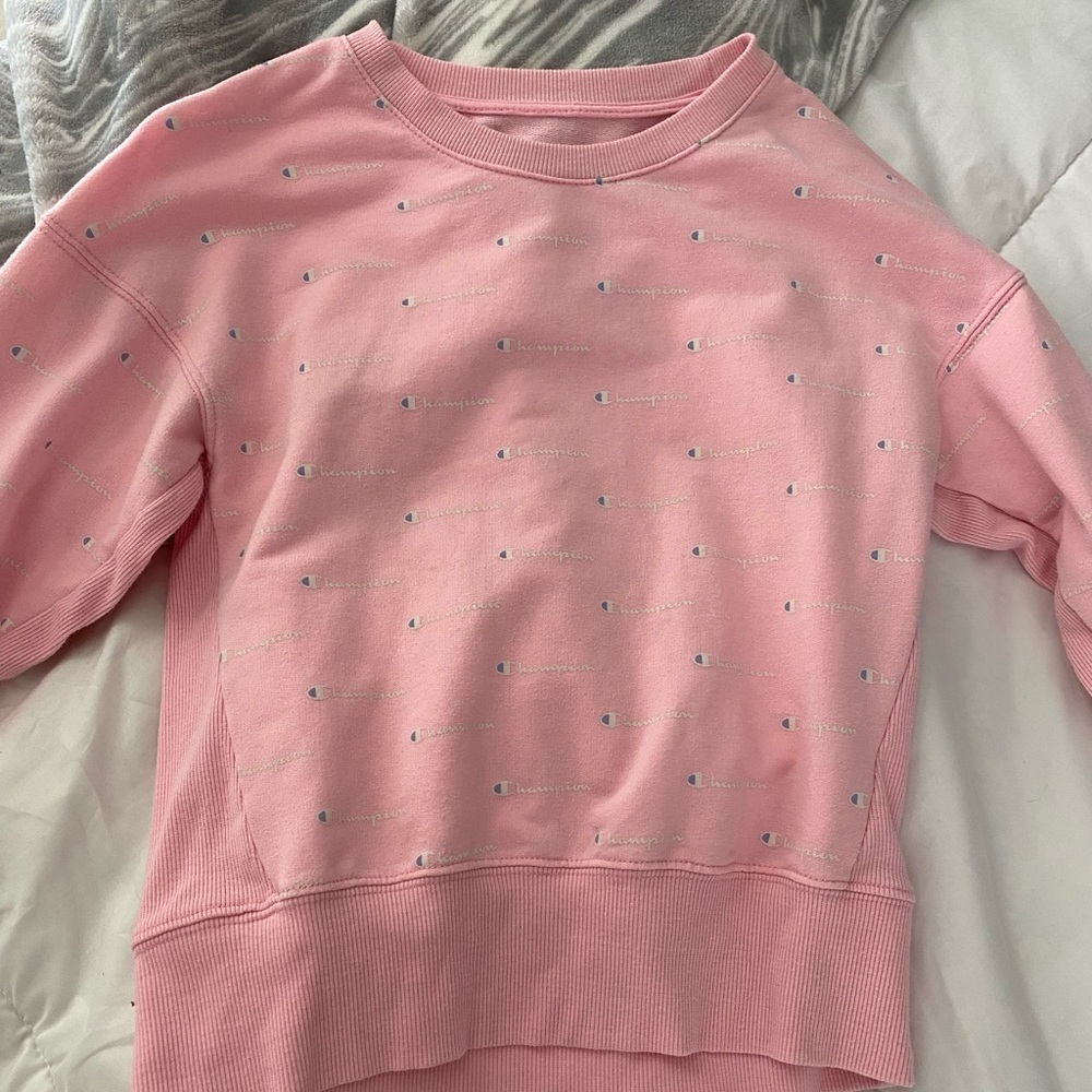 Baby Pink Champion Sweatshirt